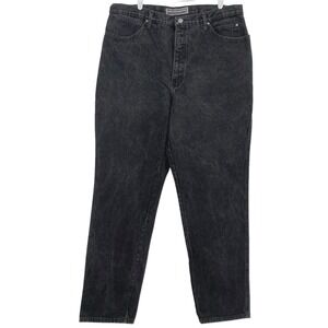 Harley Davidson Men's Biker Blues Black Jeans 40x34 Relaxed Fit Straight Leg
